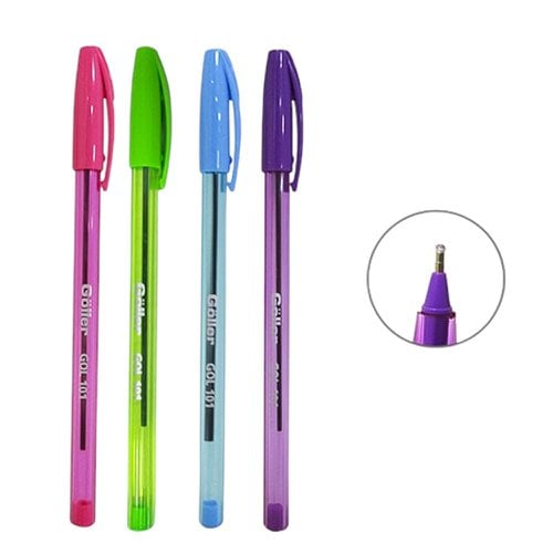 Conjunto de Canetas Coloridas 4 Peças